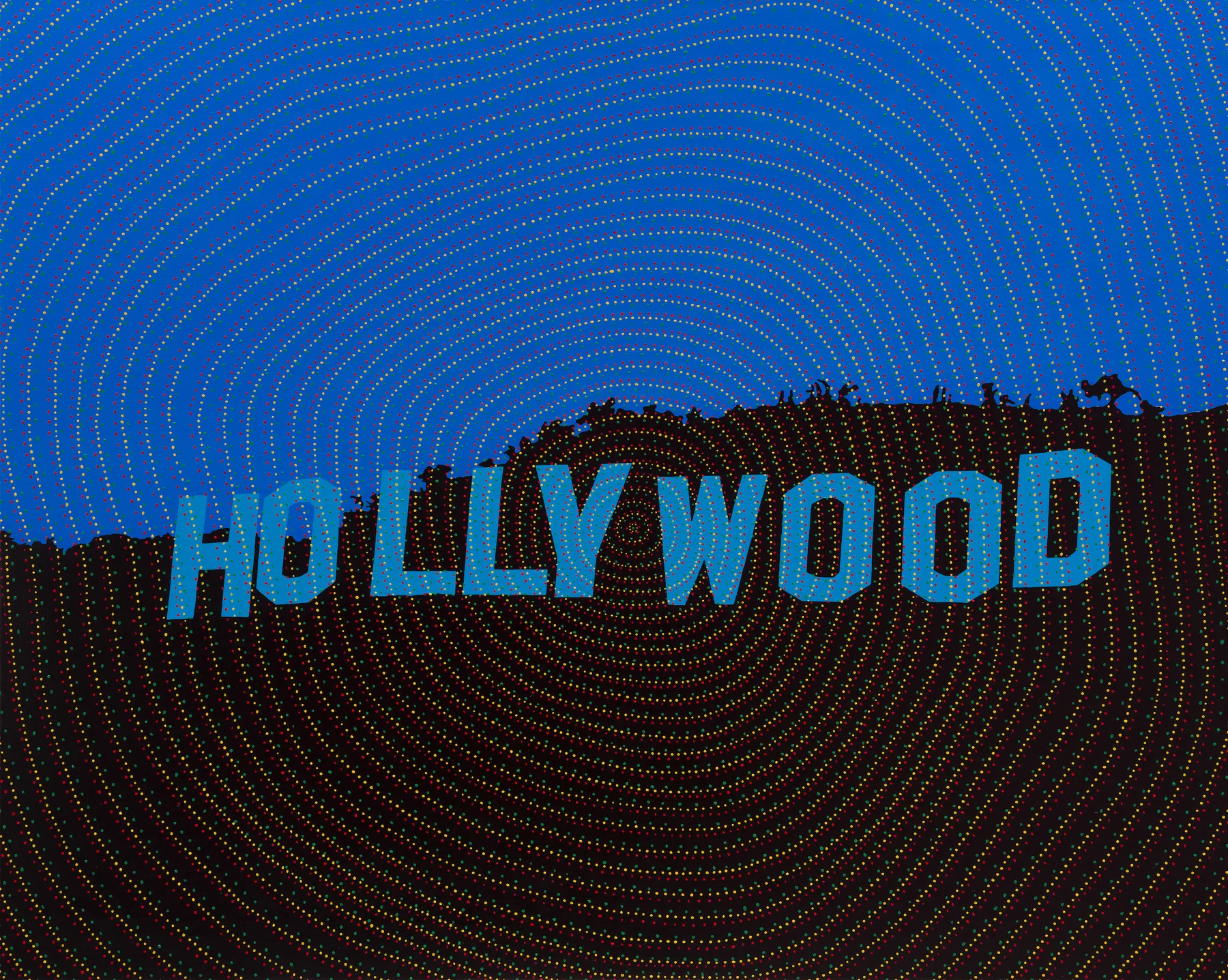 Image of painting. Krzysztof Piętka - Untitled (Hollywood) (2023)